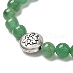 Tree of Life & Lotus Stretch Bracelets Set for Men Women&nbsp;BJEW-JB06723