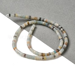 Natural Flower Amzonite Beads Strands&nbsp;G-H230-52