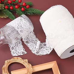 Lace Trim Nylon Stretch Ribbon for Jewelry Making&nbsp;ORIB-F001-51