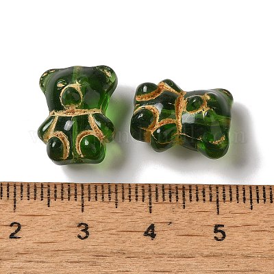 Transparent Lampwork Beads&nbsp;LAMP-P065-06A-03-1