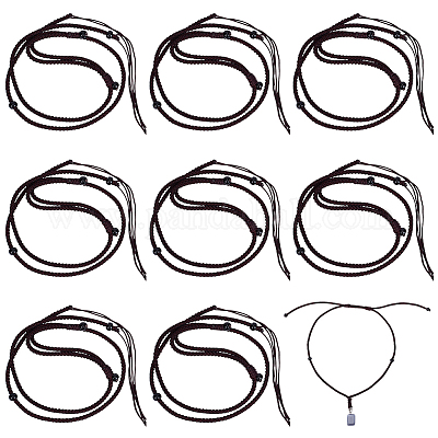 Rope Adjustable Necklaces Making&nbsp;MAK-WH0016-07A-1