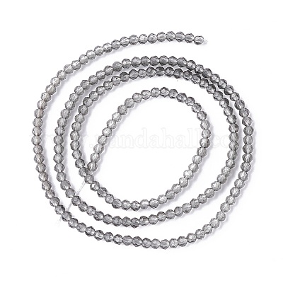 Transparent Glass Beads Strands&nbsp;GLAA-C019-01A-28-1