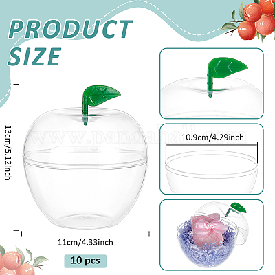 Plastic Candy Packing Boxes with Lid&nbsp;CON-WH0112-022-1