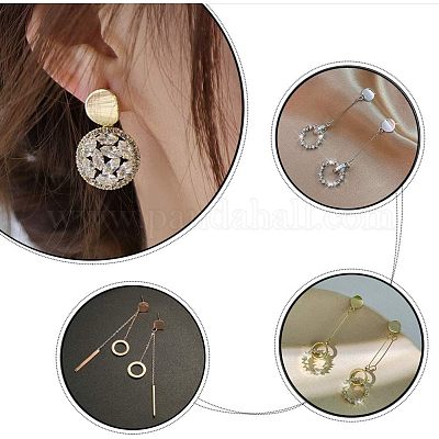 304 Stainless Steel Stud Earring Findings&nbsp;STAS-UN0001-79-1