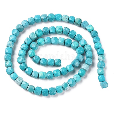 Natural Howlite Beads Strands&nbsp;G-G001-B01-01-1