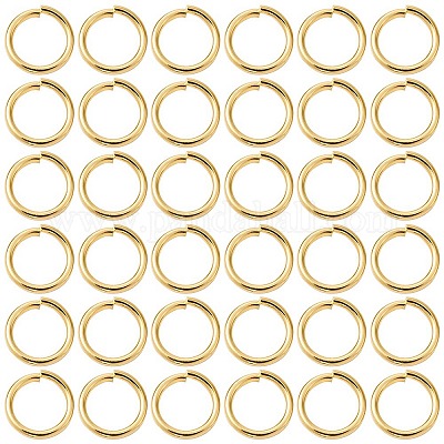 Brass Open Jump Rings&nbsp;KK-FS0001-23B-1