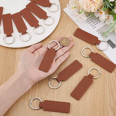 PU Leather Keychains&nbsp;KEYC-WH0038-39-1