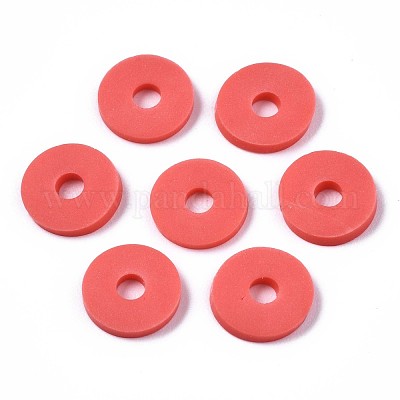 Handmade Polymer Clay Beads&nbsp;CLAY-R067-8.0mm-B14-1