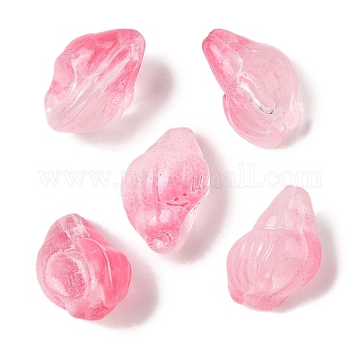 Transparent Spray Paint Glass Beads&nbsp;GLAA-Z011-12J-1