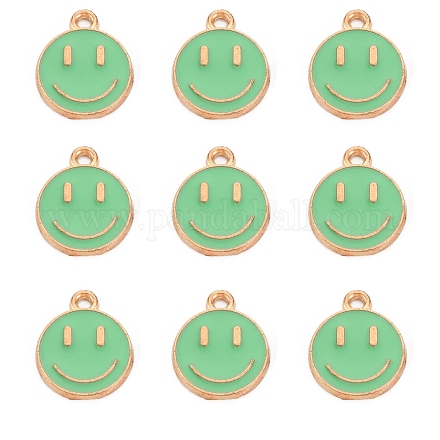 Alloy Enamel Charms ENAM-YW0001-97-K-1