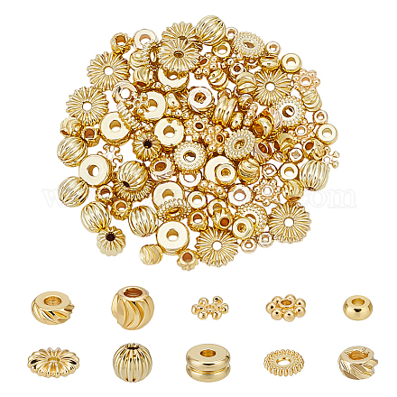 Brass Spacer Beads KK-ME0003-79-1