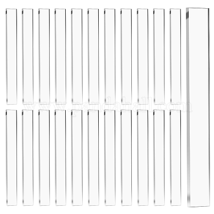 200Pcs Transparent Acrylic Sheets FIND-GA0007-20A-1