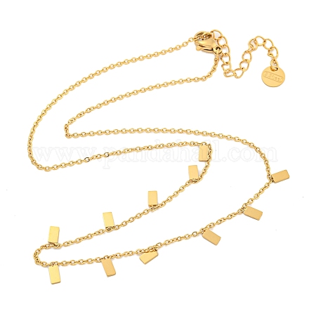 304 Stainless Steel Cable Chain Necklaces&nbsp;NJEW-P311-03B-G-1