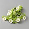 Polyester Ribbon, Flower, Yellow Green, 1-1/8 inch(28mm)