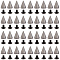 100Pcs Alloy Rivets, Cone, Gunmetal, 9.5x6.5mm