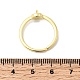 Brass Adjustable Finger Ring Setting&nbsp;KK-P343-02G-2