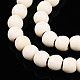 Synthetic Magnesite Beads Strands&nbsp;TURQ-S192-4mm-1-4