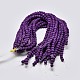 Natural Lava Rock Round Bead Strands&nbsp;G-I124-8mm-08-2
