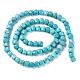 Natural Howlite Beads Strands&nbsp;G-G001-B01-01-3