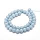 Natural Angelite Beads Strands&nbsp;G-F475-08-8mm-2