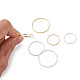 Brass Linking Rings&nbsp;KK-YS0001-03-7