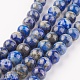 Natural Lapis Lazuli Beads Strands&nbsp;G-G099-8mm-7A-1