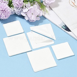 30Pcs 2 Styles Microfiber Suede Cleaning Cloths&nbsp;AJEW-YW0001-36