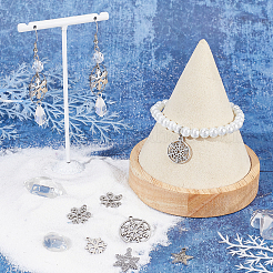 20Pcs 10 Style Christmas 201 & 304 Stainless Steel Pendants&nbsp;STAS-SC0005-20