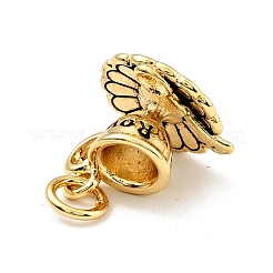 Brass Enamel Charms&nbsp;KK-G416-66G
