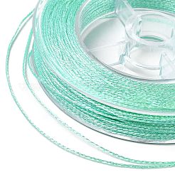 10 Rolls 10 Colors 6-Ply PET Polyester Metallic Thread&nbsp;OCOR-L046-03B