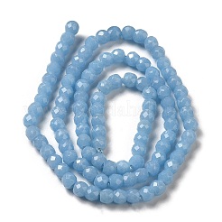 Synthetic Luminous Stone Beads Strands&nbsp;G-C086-01B-10