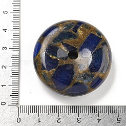 Synthetic Gold Clinquant Stone Pendants&nbsp;G-P549-03D