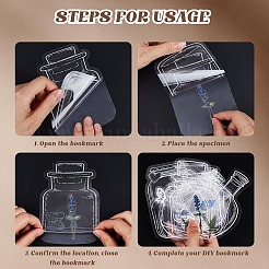 2 Styles Waterproof Self Adhesive Stamping Stickers Sets&nbsp;DIY-CP0011-05B