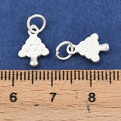 925 Sterling Silver Coin Tree Charms&nbsp;STER-A049-03S