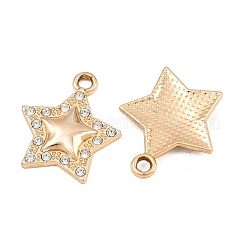 Alloy Rhinestone Pendants&nbsp;RB-CBA332B-03G