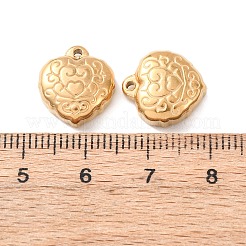 304 Stainless Steel Pendants&nbsp;STAS-I330-038G