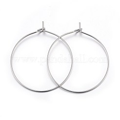 316 Surgical Stainless Steel Wine Glass Charms Rings&nbsp;STAS-L214-01C