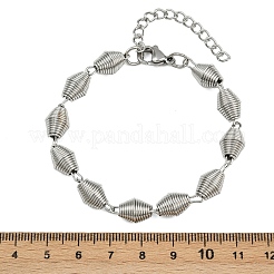 304 Stainless Steel Chain Bracelets for Women Men&nbsp;BJEW-Z143-27P