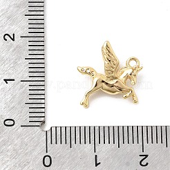 Brass Micro Pave Cubic Zirconia Pendants&nbsp;KK-L263-01A-G