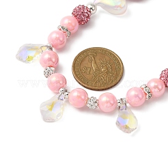 Heart & Moon & Star Acrylic Beaded Bag Straps&nbsp;AJEW-BA00109