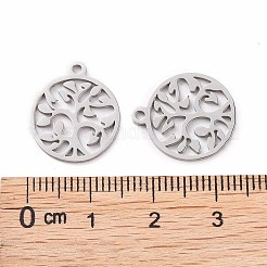 Non-Tarnish 201 Stainless Steel Pendants&nbsp;STAS-S105-JN890-01