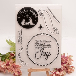 Christmas Transparent Clear Silicone Stamp/Seal&nbsp;SCRA-PW0009-08