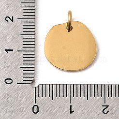 304 Stainless Steel Pendant Cabochon Settings&nbsp;STAS-B094-16G