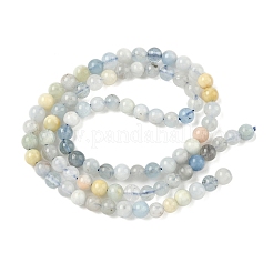 Natural Aquamarine Beads Strands&nbsp;G-D327-A01-5mm