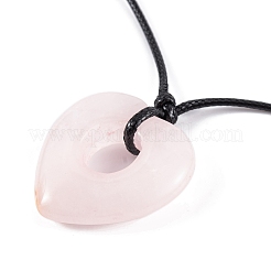 Natural Mixed Stone Pendant Necklaces&nbsp;NJEW-K268-01