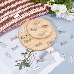 20Pcs Zinc Alloy Rectangle Bag Decorative Clasps&nbsp;PURS-FH0001-14P
