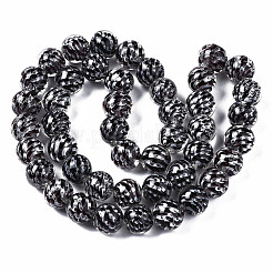 Transparent Handmade Lampwork Beads Strands&nbsp;LAMP-T007-21A