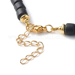 Polymer Clay Beaded Necklaces&nbsp;NJEW-JN03581-02