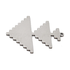 201 Stainless Steel Pendants&nbsp;STAS-S174-33P
