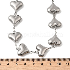 304 Stainless Steel Link Chain Necklaces&nbsp;NJEW-Q033-01B-P